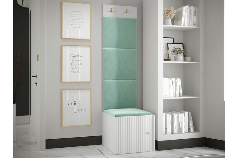 Dunvegan Highboard White - Säilytys - Kaappi - Säilytyskaappi