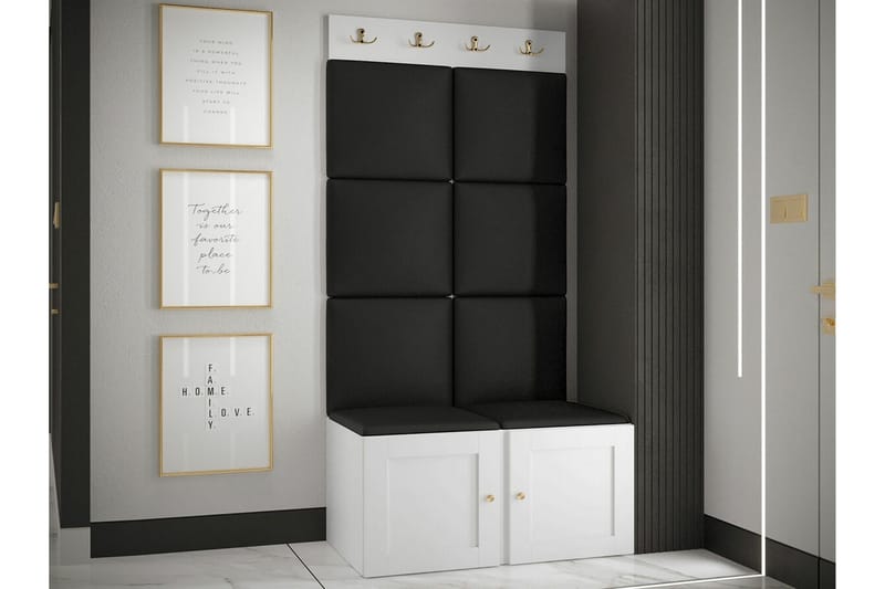 Dunvegan Highboard White - Säilytys - Kaappi - Säilytyskaappi