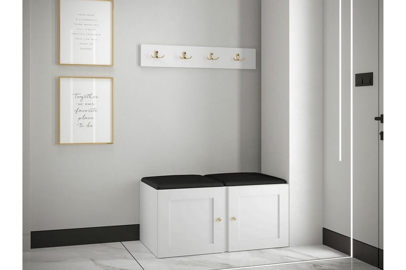 Dunvegan Highboard White - Säilytys - Kaappi - Säilytyskaappi