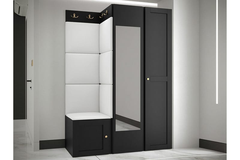 Dunvegan Highboard White - Säilytys - Kaappi - Säilytyskaappi