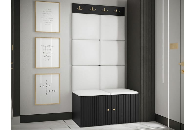 Dunvegan Highboard White - Säilytys - Kaappi - Säilytyskaappi