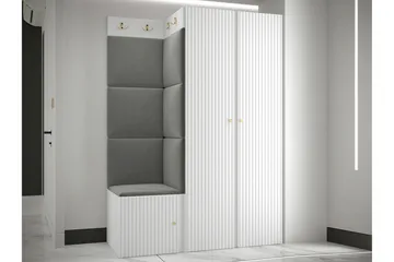 Dunvegan Highboard White - Säilytys - Kaappi - Säilytyskaappi