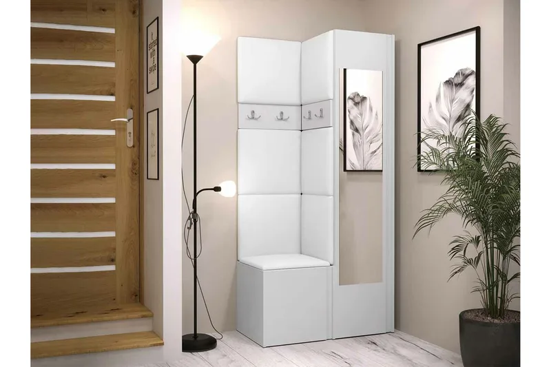 Dunvegan Highboard White - Säilytys - Kaappi - Säilytyskaappi