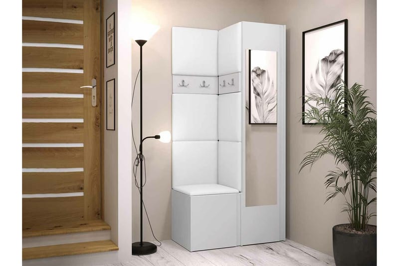 Dunvegan Highboard White - Säilytys - Kaappi - Säilytyskaappi