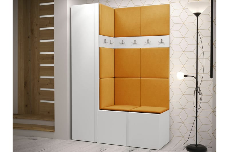 Dunvegan Highboard White - Säilytys - Kaappi - Säilytyskaappi