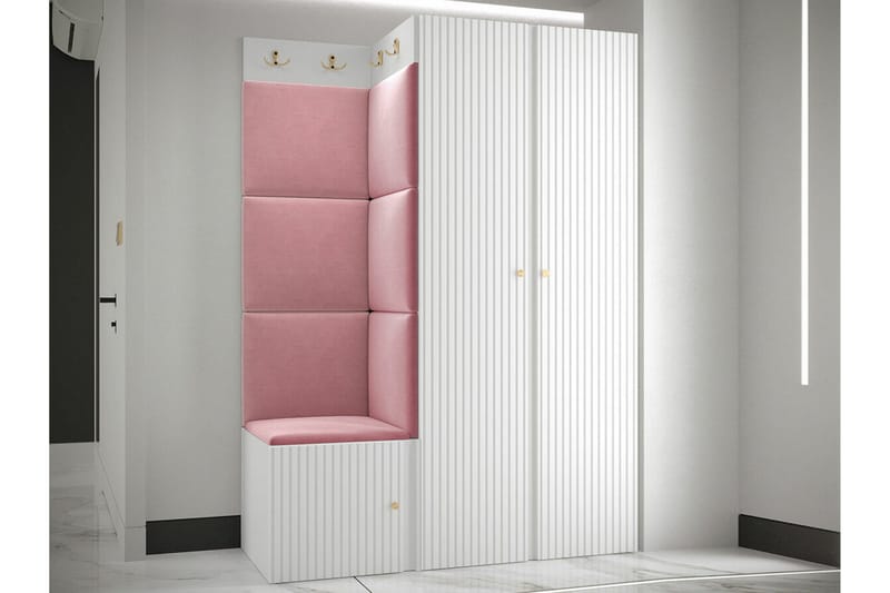 Dunvegan Highboard White - Säilytys - Kaappi - Säilytyskaappi