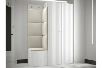 Dunvegan Highboard White - Säilytys - Kaappi - Säilytyskaappi