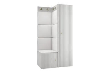 Dunvegan Highboard White - Säilytys - Kaappi - Säilytyskaappi