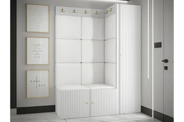 Dunvegan Highboard White - Säilytys - Kaappi - Säilytyskaappi