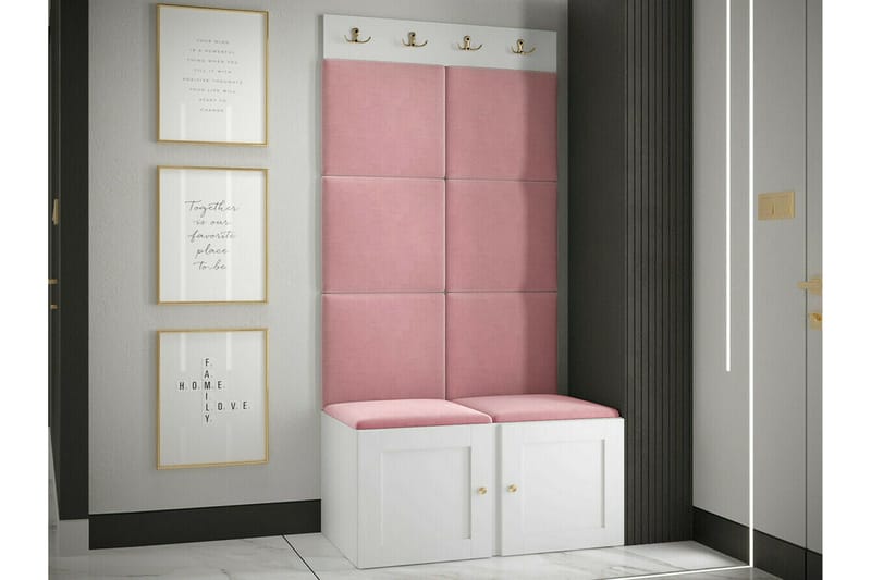 Dunvegan Highboard White - Säilytys - Kaappi - Säilytyskaappi