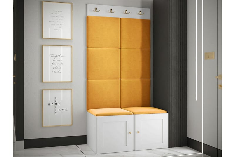 Dunvegan Highboard White - Säilytys - Kaappi - Säilytyskaappi