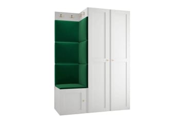 Dunvegan Highboard White - Säilytys - Kaappi - Säilytyskaappi