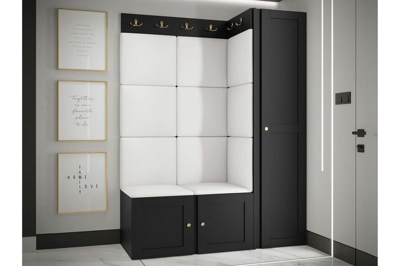 Dunvegan Highboard White - Säilytys - Kaappi - Säilytyskaappi