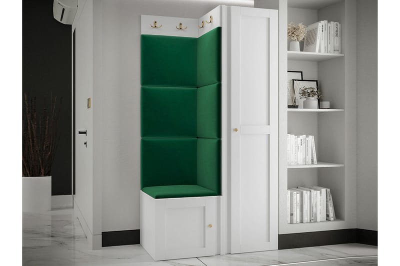 Dunvegan Highboard White - Säilytys - Kaappi - Säilytyskaappi