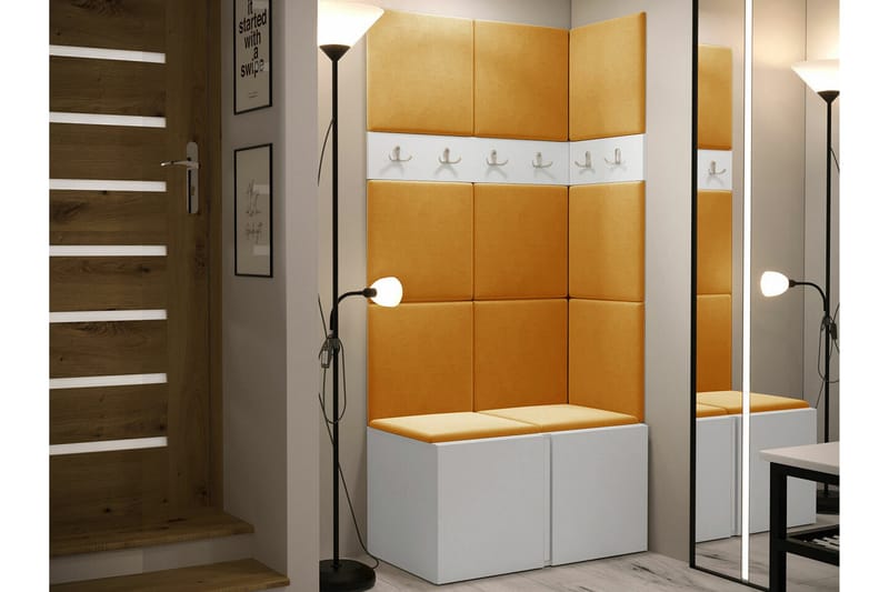 Dunvegan Highboard White - Säilytys - Kaappi - Säilytyskaappi