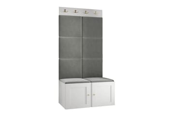 Dunvegan Highboard White - Säilytys - Kaappi - Säilytyskaappi