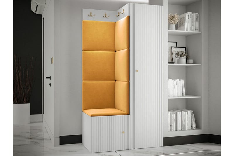 Dunvegan Highboard White - Säilytys - Kaappi - Säilytyskaappi