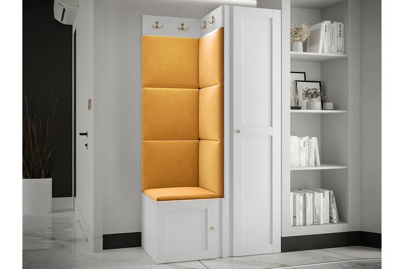 Dunvegan Highboard White - Säilytys - Kaappi - Säilytyskaappi