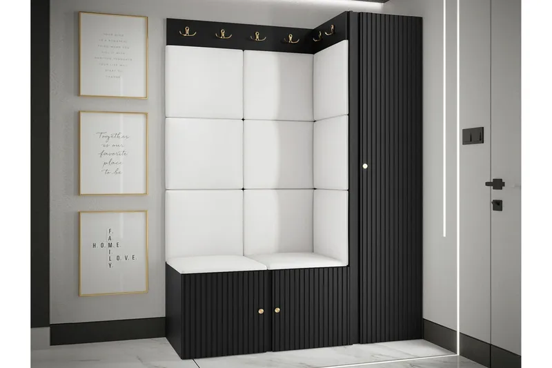 Dunvegan Highboard White - Säilytys - Kaappi - Säilytyskaappi