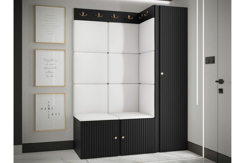 Dunvegan Highboard White - Säilytys - Kaappi - Säilytyskaappi