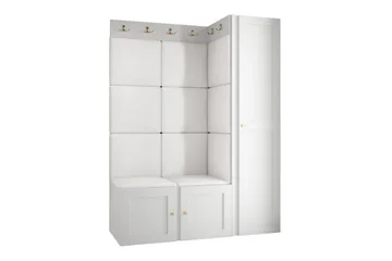 Dunvegan Highboard White - Säilytys - Kaappi - Säilytyskaappi