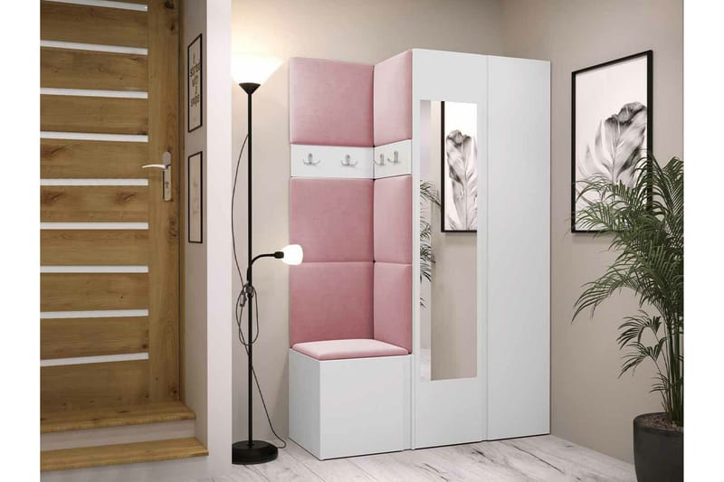 Dunvegan Highboard White - Säilytys - Kaappi - Säilytyskaappi