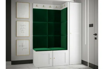 Dunvegan Highboard White - Säilytys - Kaappi - Säilytyskaappi