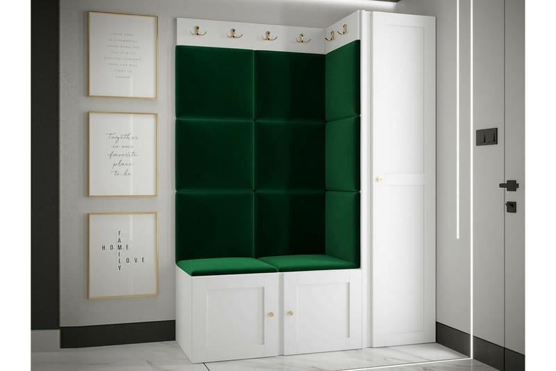 Dunvegan Highboard White - Säilytys - Kaappi - Säilytyskaappi