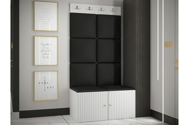 Dunvegan Highboard White - Säilytys - Kaappi - Säilytyskaappi