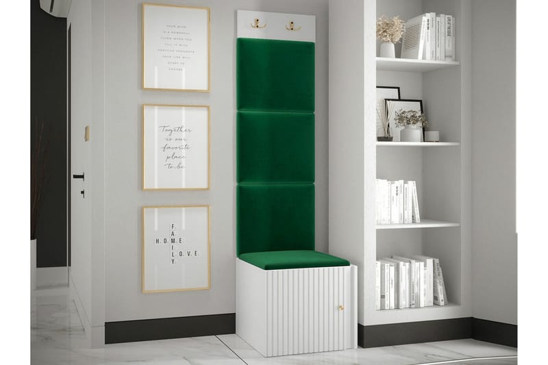 Dunvegan Highboard White - Säilytys - Kaappi - Säilytyskaappi