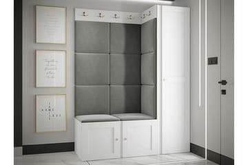 Dunvegan Highboard White - Säilytys - Kaappi - Säilytyskaappi
