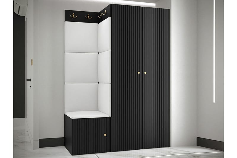 Dunvegan Highboard White - Säilytys - Kaappi - Säilytyskaappi