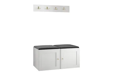 Dunvegan Highboard White - Säilytys - Kaappi - Säilytyskaappi