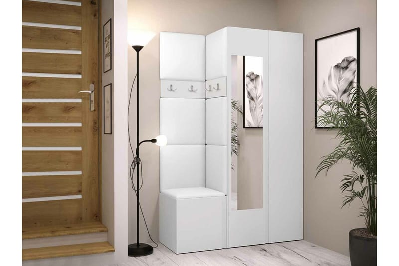 Dunvegan Highboard White - Säilytys - Kaappi - Säilytyskaappi