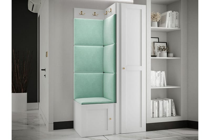 Dunvegan Highboard White - Säilytys - Kaappi - Säilytyskaappi