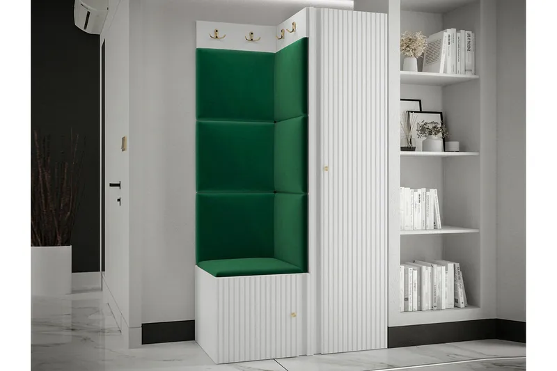 Dunvegan Highboard White - Säilytys - Kaappi - Säilytyskaappi