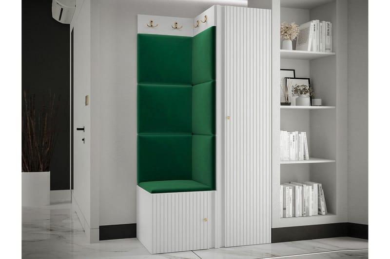 Dunvegan Highboard White - Säilytys - Kaappi - Säilytyskaappi