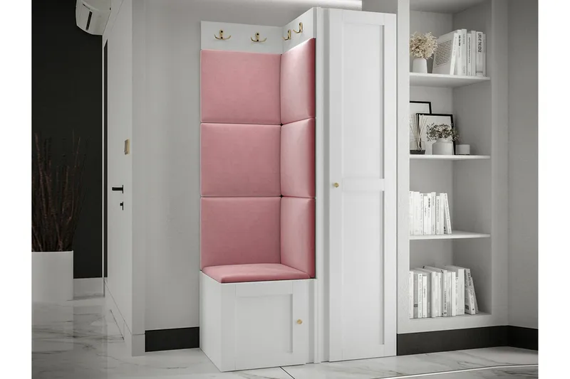 Dunvegan Highboard White - Säilytys - Kaappi - Säilytyskaappi