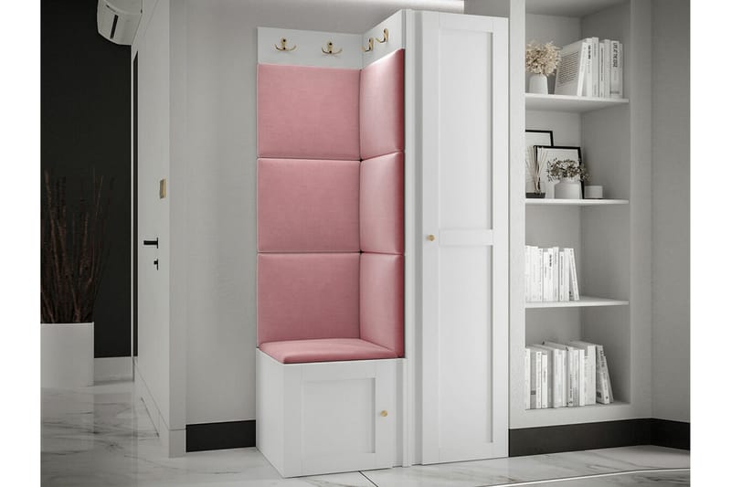 Dunvegan Highboard White - Säilytys - Kaappi - Säilytyskaappi