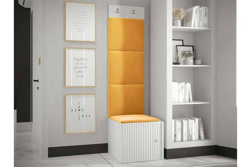 Dunvegan Highboard White - Säilytys - Kaappi - Säilytyskaappi