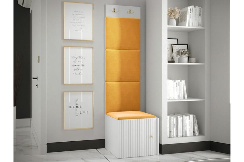 Dunvegan Highboard White - Säilytys - Kaappi - Säilytyskaappi