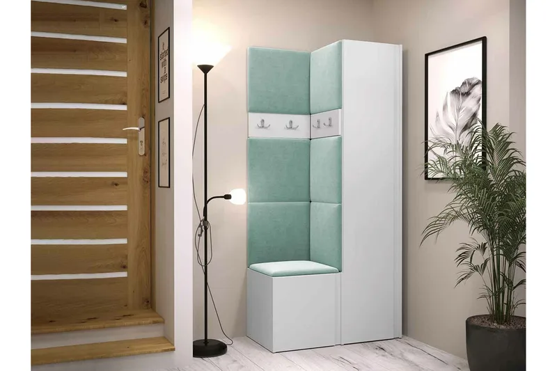 Dunvegan Highboard White - Säilytys - Kaappi - Säilytyskaappi