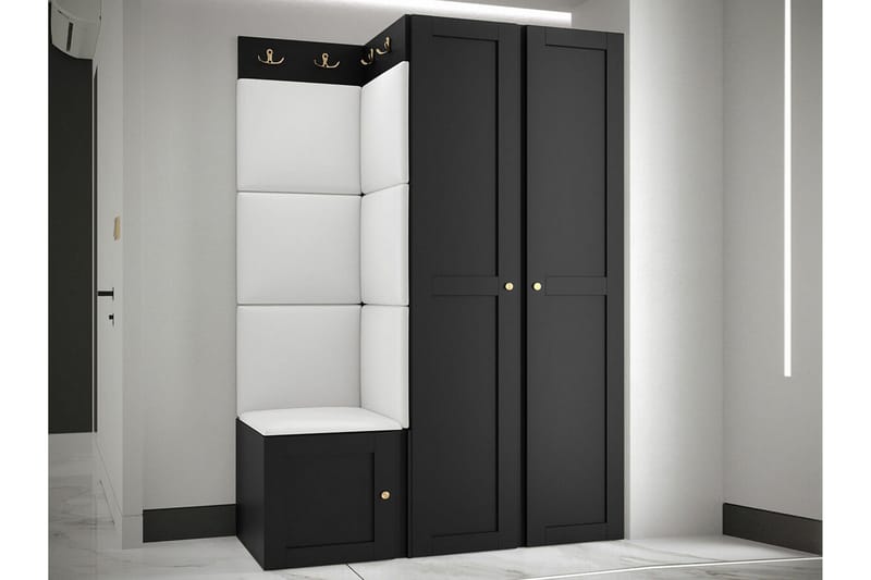 Dunvegan Highboard White - Säilytys - Kaappi - Säilytyskaappi