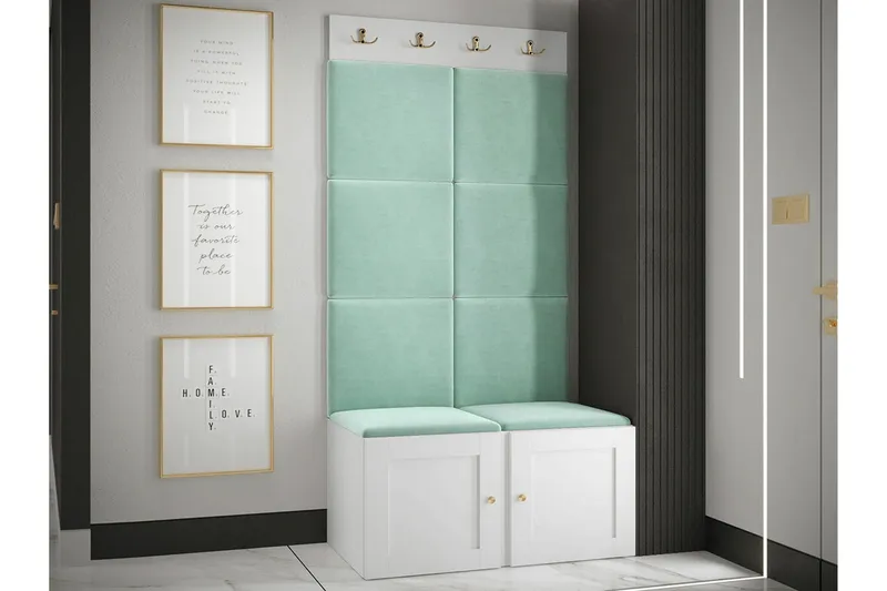 Dunvegan Highboard White - Säilytys - Kaappi - Säilytyskaappi