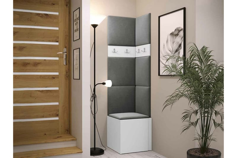 Dunvegan Highboard White - Säilytys - Kaappi - Säilytyskaappi