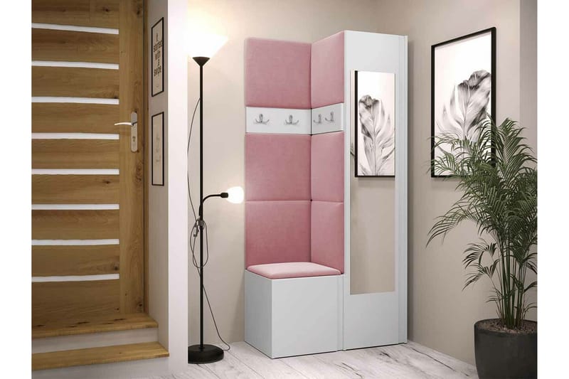 Dunvegan Highboard White - Säilytys - Kaappi - Säilytyskaappi