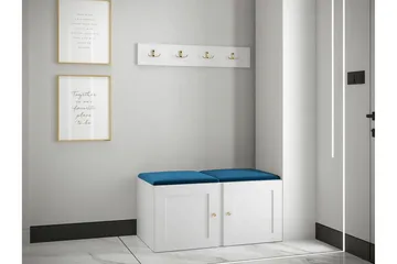Dunvegan Highboard White - Säilytys - Kaappi - Säilytyskaappi