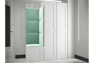 Dunvegan Highboard White - Säilytys - Kaappi - Säilytyskaappi