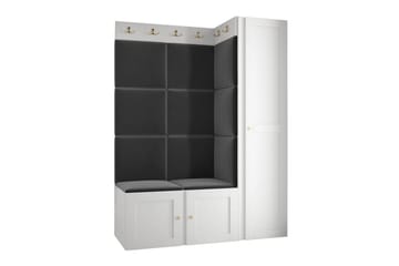 Dunvegan Highboard White - Säilytys - Kaappi - Säilytyskaappi