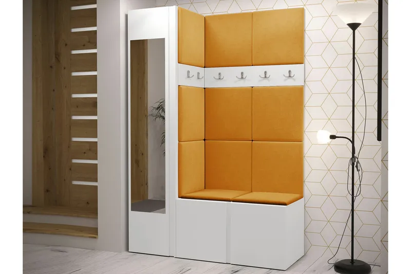 Dunvegan Highboard White - Säilytys - Kaappi - Säilytyskaappi